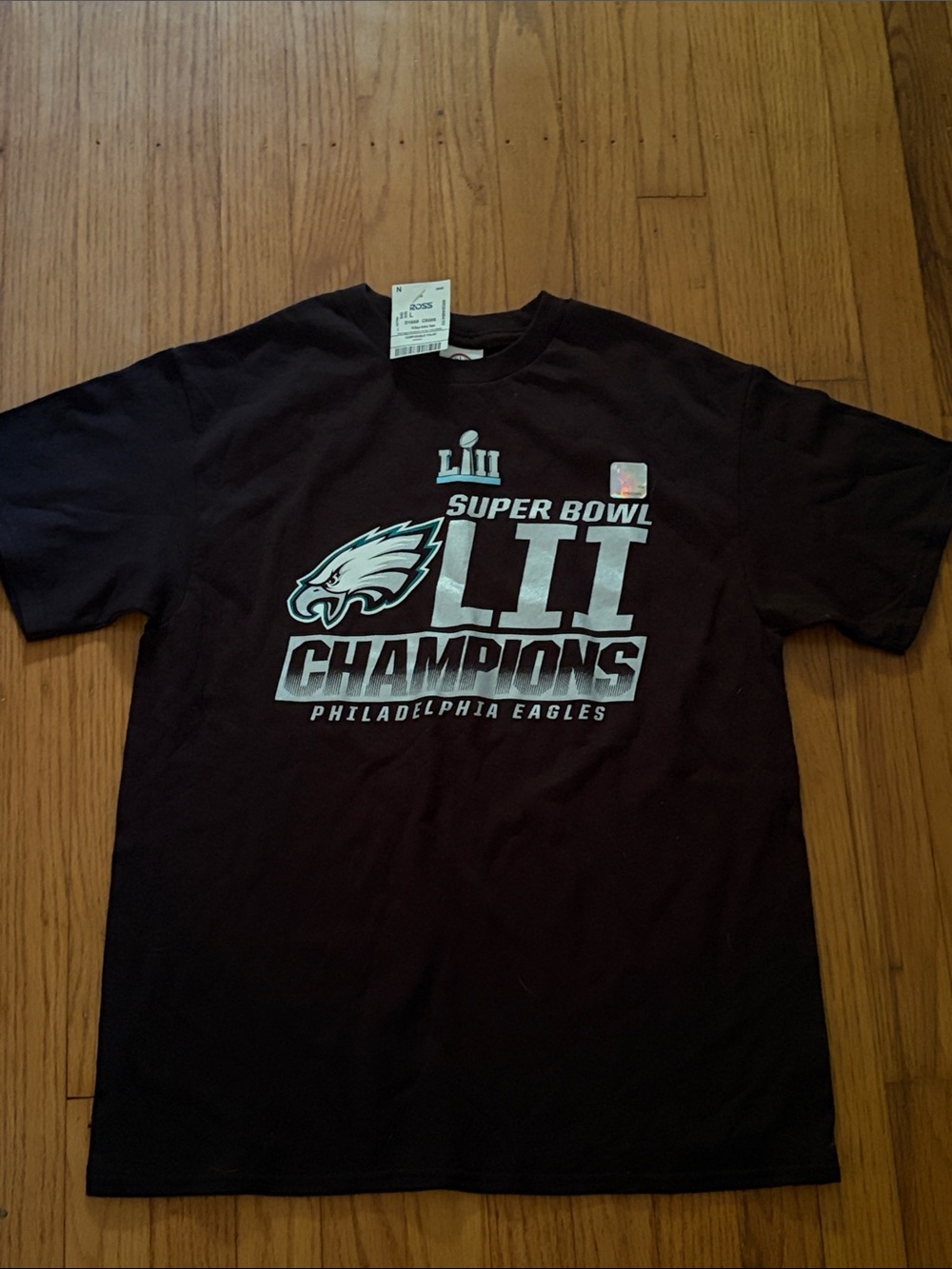 Delta Pro Weight Dark Brown Philadelphia Eagles Youth Graphic Tee